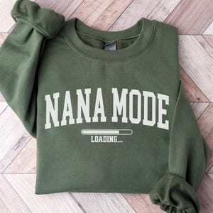 Nana Sweatshirt, New Grandma Gift, Pregnancy Announcement, Mimi Crewneck, Abuela Gift Idea, Baby Reveal for Granny Gift, Mimi To Be Sweater