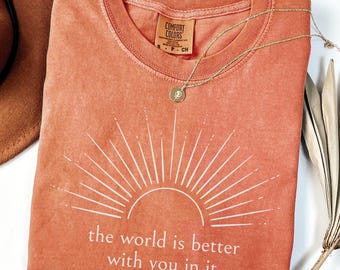 Comfort Colors Special Education Teacher Shirt, Motivational Tee, Positive Affirmation Counselor Gift, Mental Health Inspirational T-Shirt