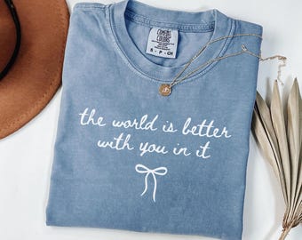 Comfort Colors Special Education Teacher Shirt, Motivational Tee, Positive Affirmation Counselor Gift, Mental Health Inspirational T-Shirt