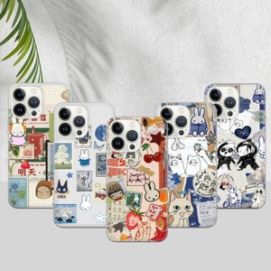 Etui na telefon Miffy Cartoon Cover na iPhone 16 Pro, 15, 14, 13, 12, 11, Google Pixel 9 Pro, 8, 7A, Samsung S25, S24 FE, A26, A36