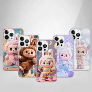 Labubu Kawaii Phone Case: Protective TPU Gel Cover
