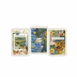 Cartera Magsafe de Vincent Van Gogh, cartera magnética con pintura al óleo compatible con iPhone 16 15, iPhone 14, iPhone 13 SE Pro Max Plus