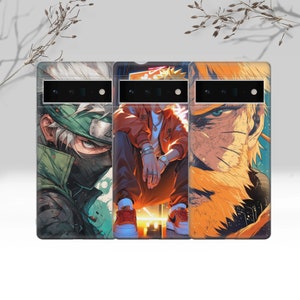 Custodia per telefono Cosplay Kakashi Cover per Pixel 8A 7 Pro Samsung S24 S23 FE A25 A15 iPhone 16 16 14 SE