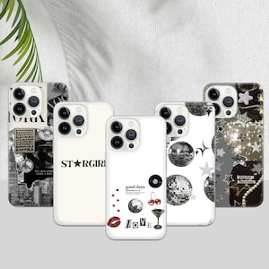 Custodia per telefono Y2k star girl Lana del Rey Cover per iPhone 16 Pro, 15, 14, 13, 12, 11, Google Pixel 9 Pro, 8, 7A, Samsung S25, S24 FE, A26, A36