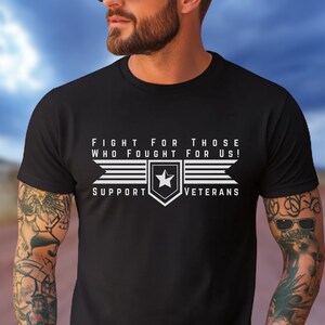 Stand with Veterans:  Political Tee Shirt, Anti Trump Protest Shirt, Not My President, Political Merch