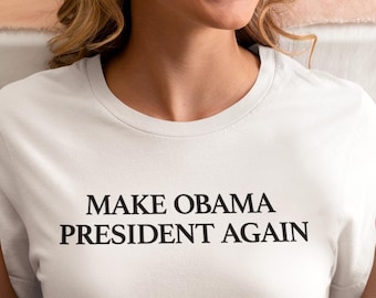 Obama opnieuw president maken-tussentijdse verkiezingen-T-shirts dames-politieke T-shirts-protest No Kings