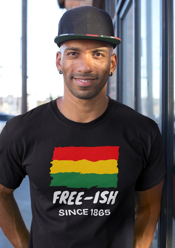 FREE-ISH Unisex Tee, 100% Soft Spun Cotton, Soft Relaxed Cozy Fit