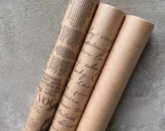Kraft paper for flowers