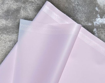 Flower transparent matte wrapping paper waterproof.  Luxury gift wrap double sided. Sheets.