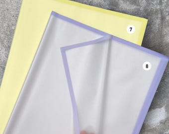 Flower transparent matte wrapping paper waterproof.  Luxury gift wrap double sided. Sheets.