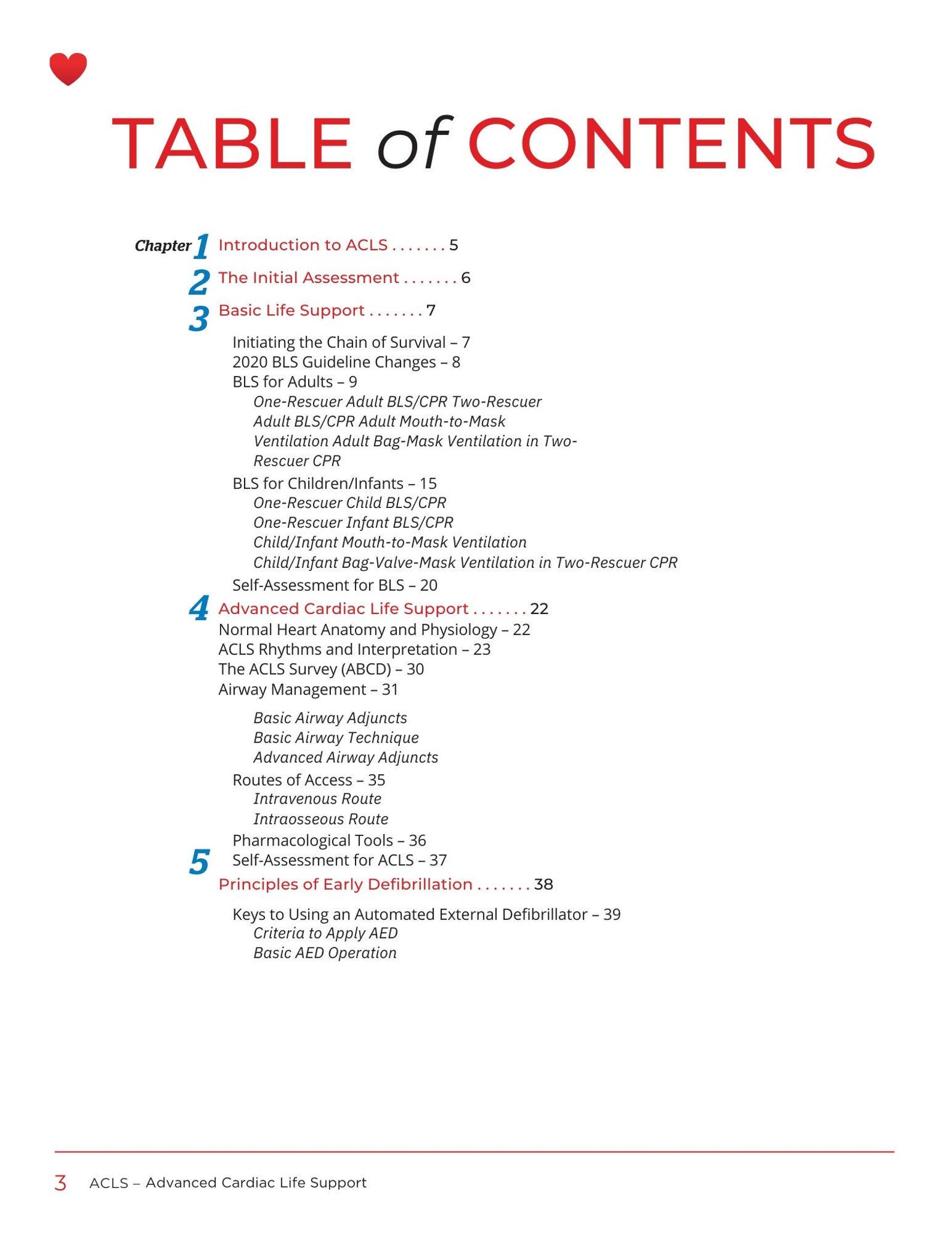 Advanced Cardiac Life Support (ACLS) Provider Handbook With Free ...