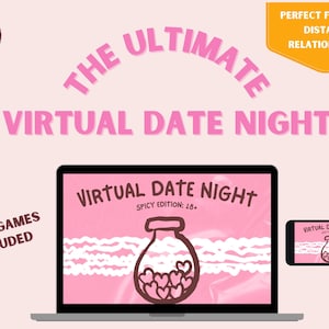 Virtual Date Night for Couples: 3 Fun Games | Date Night Ideas for Long Distance Relationships + Date Night at Home | Long Distance Gift