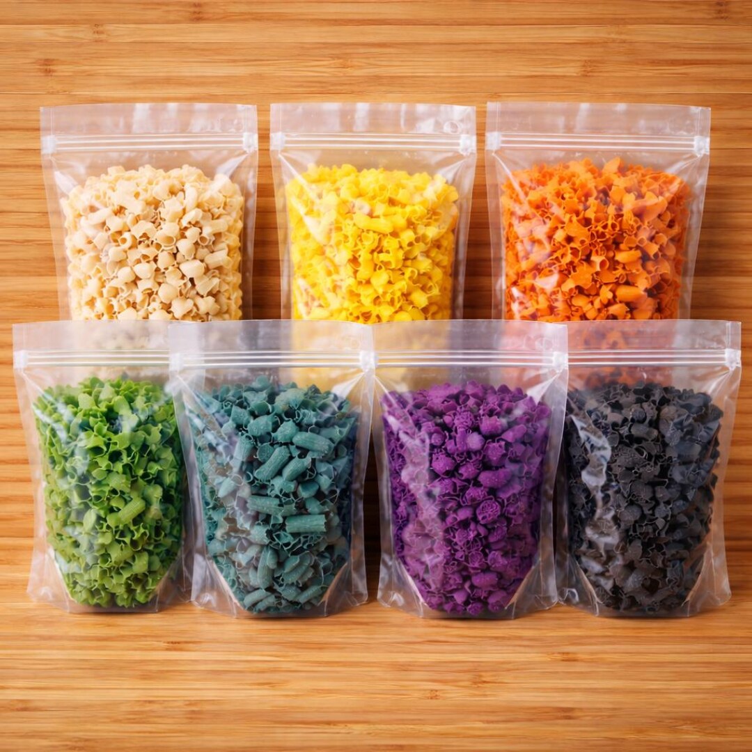 Sensory Play Coloured Pasta 300g Bin / Tray Fillers, Therapy, Rainbow ...