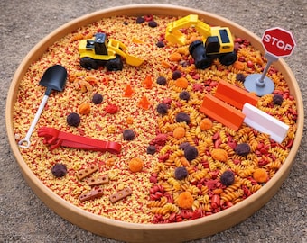 Construction Pour & Play Sensory Kit | Small World | Ages 3+