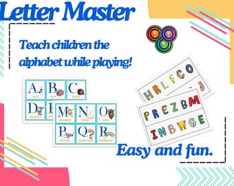Alphabet-Lernspiel | Früher Jahre Spiel | ESL Anfänger | Buchstaben | Lektüre | Deutsch | Wortschatz | Ausprache | Lehrmittel | ESOL