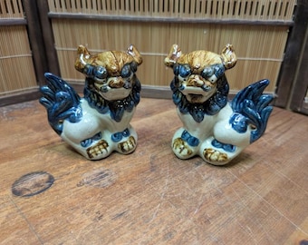 シーサー横立ちの守護獅子、沖縄琉球日本伝統置物 - Etsy 日本