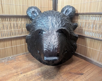 ヴィンテージの北海道産木彫りの熊 - Etsy 日本