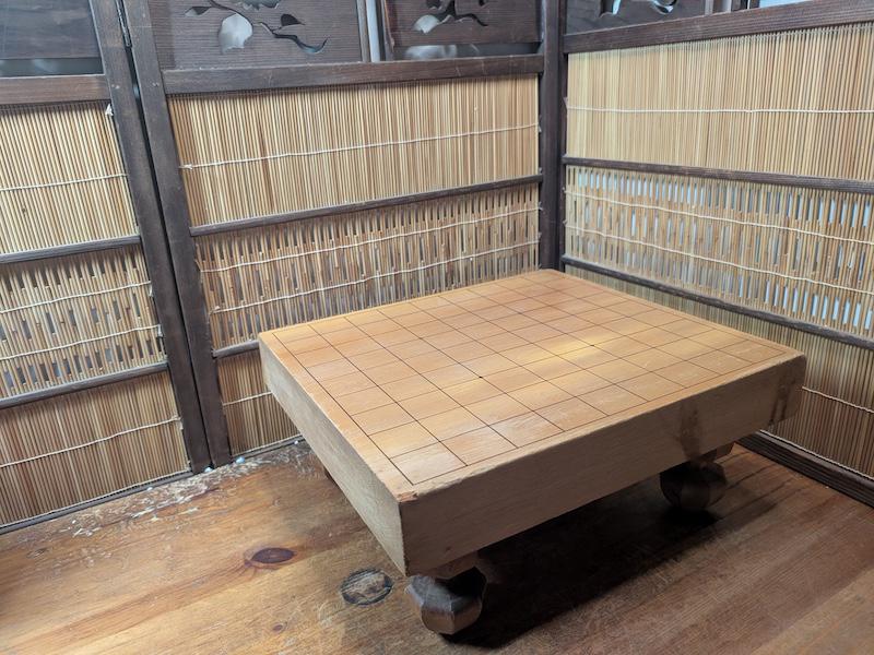【価格交渉可：８０年以上前のもの】手作り将棋盤 ヴィンテージ日本製将棋盤 1980年代 木製将棋盤 日本オークション C179