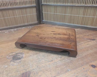 Vintage Japanese Bonsai Table Sakura Wood Kadai Stand Handmade Display AI11