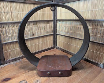 1960年代の日本製鉄製馬の置物 ヴィンテージ ギャロッピングレース像