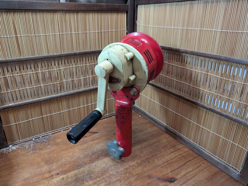 Rare 1940s Japanese Hand Crank Siren Akao Emergency Alarm Auction
