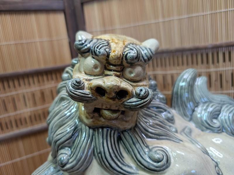 shishishi様用 Traditional Okinawa Japan Shisa Shishi Giant Masterpiece Home