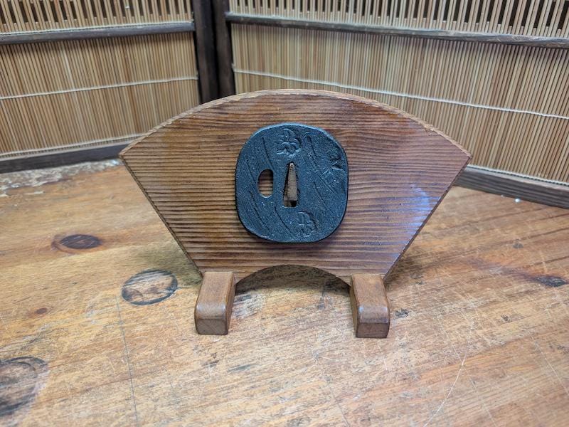 Iron tsuba - Etsy 日本