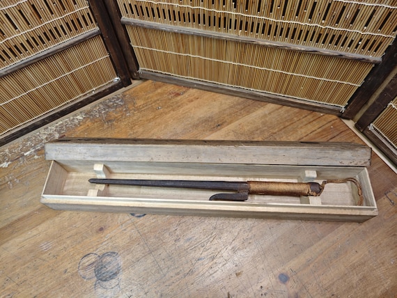 1800年代の日本の江戸時代の十手鉄製警棒、侍の遺物 R15 - Etsy 日本