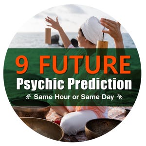 9 psychische Zukunftsvorhersagen, Zukunftstarot - Mittlere Lesung, genaue Wahrsagerei, spirituelle Führung, detaillierte individuelle psychische Lesungen
