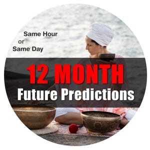 12 Month Future Predictions, In-Depth Future Tarot Reading, Accurate Psychic Future Prediction, Spiritual Advice, Detailed Future Insights