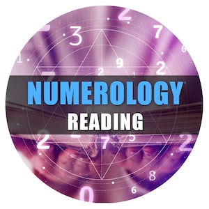 Numerology Reading, In-Depth Numerology Reading, Lo Shu Grid, Kua- Life Path- Destiny- Angel- Lucky Number, Spiritual Advice, Same Hour- Day