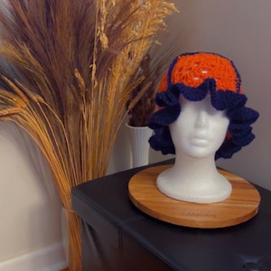 Handmade Crochet Bucket Hat | Charming Granny Square Hat | Unique Crochet Hat for Stylish, Cozy Looks All Year Round