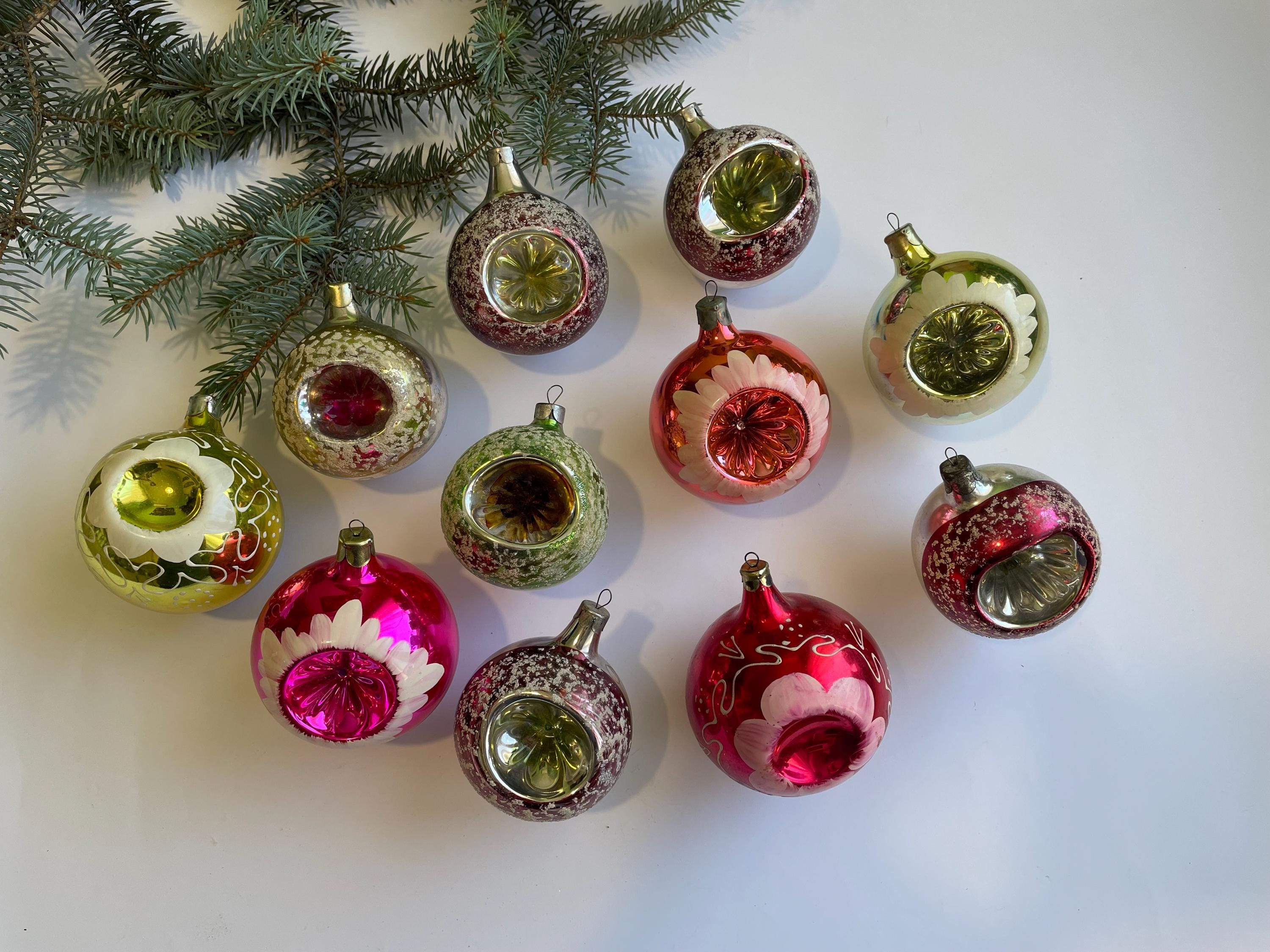 Décorations De Noël En Métal Rétro - Ornements Suspendus Décoratifs En Métal Pour Sapin De Noël, Cadeau, Maison, Fête