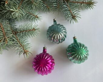 ソビエトヴィンテージオーナメント、クリスマスアクセント6個セット