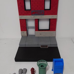 1/12 scale Diorama Store Front building for any of your action figure needs