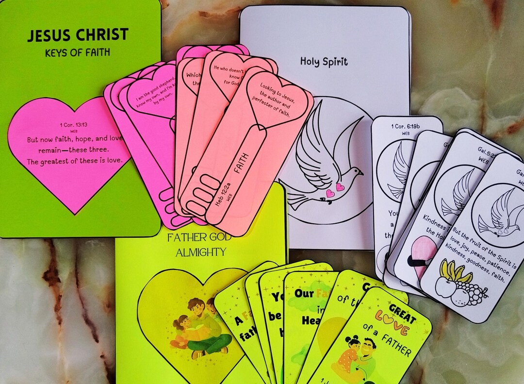 Bible Lessons Craft Bundle: Sunday School Activities (PDF Download) - Etsy