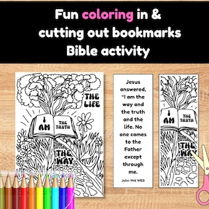 Der Weg Die Wahrheit Das Leben Johannes 14 6 Sonntagsschule Handwerk Druckbare Färbung In Kinder Bibel Lessons Aktivität Christian Homeschool PDF-Download
