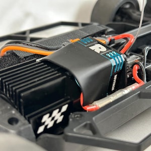 WST 30mm Fan Shroud w/ Fan Mount - Losi 1/12 NASCAR