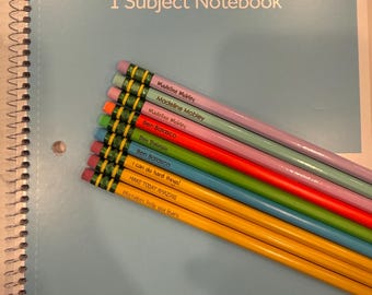 Personalized Engraved Pencils