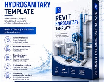 Revit MEP Plumbing Template | Hydrosanitary Pack