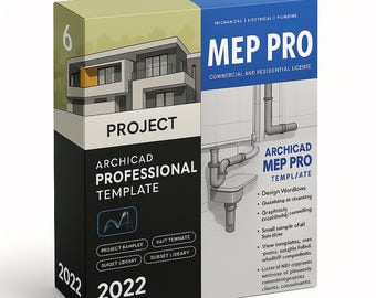Ultimate PRO ArchiCAD + MEP PRO Package – Advanced Technical Templates