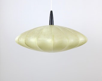 Lampada a sospensione Cocoon | Lampada a sospensione Cocoon | Originale vintage anni '60 | Goldkant Friedel Wauer | George Nelson | Moderno di metà secolo