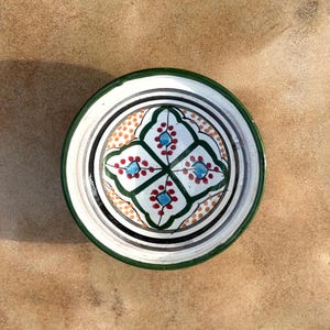 Handmade Mini Moroccan Tagine - Berber-Style Patterns image 9
