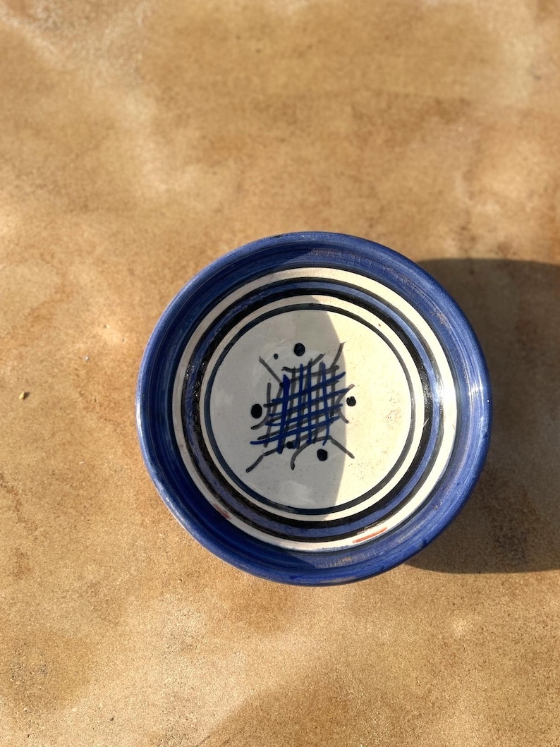Handmade Mini Moroccan Tagine - Berber-Style Patterns image 5
