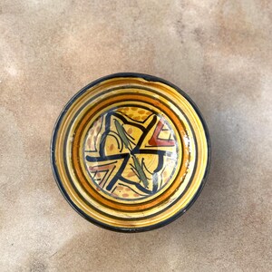 Handmade Mini Moroccan Tagine - Berber-Style Patterns image 13