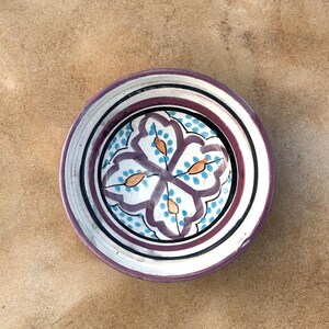Handmade Mini Moroccan Tagine - Berber-Style Patterns image 11