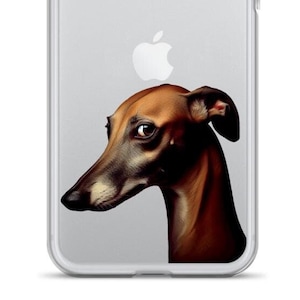 Greyhound Side Eye iPhone Case – Funny Dog Lover Gift, Protective & Sleek