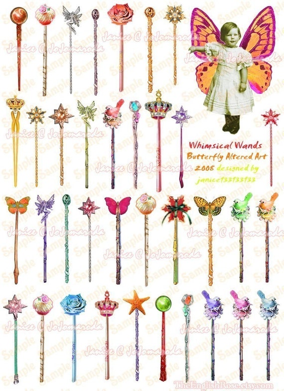 Items Similar To 36 Piece Fairy Stick Whimsical Wand Magic Wand 