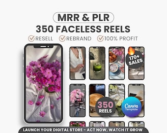 350 Faceless Reels Bundle, Faceless Marketing Reels, Viral Reels Content, Social Media Marketing Videos, Faceless Reels Content Videos