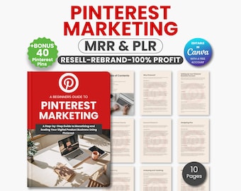 Pinterest Marketing Strategy Guide, Social Media Guide, Pinterest Planner, Passive Income Guide, Pinterest Content, Marketing Course